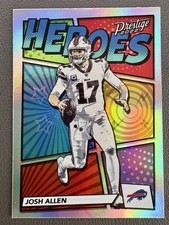 2022 Panini Prestige Josh Allen Heroes #H-6 Buffalo Bills NFL Insert Card