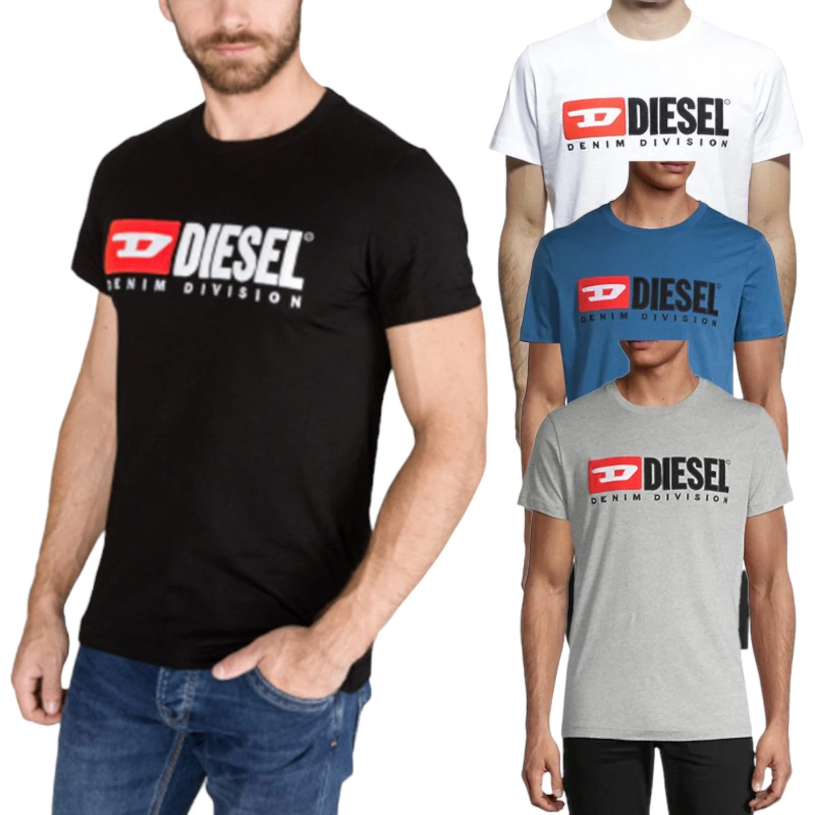 DIESEL Mens T Shirt T DIEGO DIVISION Short Sleeve Tee Casual Cotton Summer Sport
Opens in a new wind