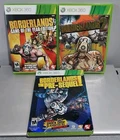 Borderlands Bundle Lot of 3: 1 GOTY, 2,  Pre-Sequel (XBOX 360) ALL COMPLETE CIB