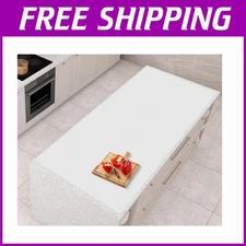 Translucent Silicone Island Countertop Mat 47"x2.6" Durable