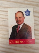 2002-03 Parkhurst Reprints #207 Hap Day - Toronto Maple Leafs