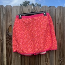 Vintage Catalina Wrap Cover Up Skirt skort swim active size medium 8 10 90s