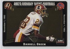 1993 Action Packed Monday Night Football Darrell Green #34 HOF 12zm
