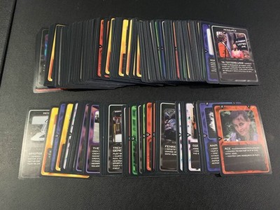 DOCTOR WHO Collectible Card Game 1996 FULL Uncommon/Common Set +43 Rares (A)