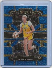 2024 Panini Select Light Blue Disco Prizm /125 Dearica Hamby WNBA #77 Sparks