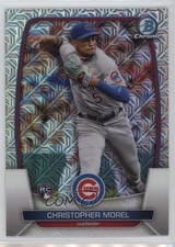 2023 Bowman Mega Box Chrome Mojo Refractor Christopher Morel #34 17yz