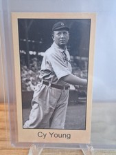 CY YOUNG ON BACK OF VINTAGE BUSINESS CARD (REPRINT?)
