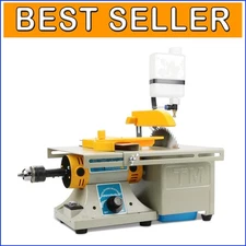 110V Mini Lapidary Saw & Grinder: Precision Jewelry Cutting & Polishing Machine