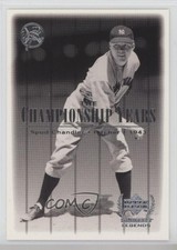 2000 Upper Deck Yankee Legends Spud Chandler #75 01ba