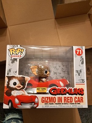 Funko Pop Rides Gizmo In Red Car #71 EXCELLENT Gremlins Movie | eBay