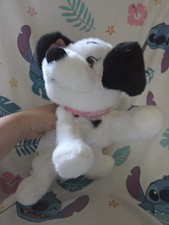 Vintage Disney Plush JEWEL 101 Dalmatians Dog Puppy Stuffed Animal 12" Long