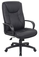 Black High Back Leather Executive Chair MB9831