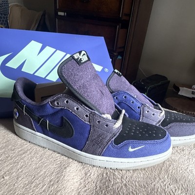 Jordan Air Jordan 1 Retro Low OG Zion Williamson Voodoo Alternate Purple Suede