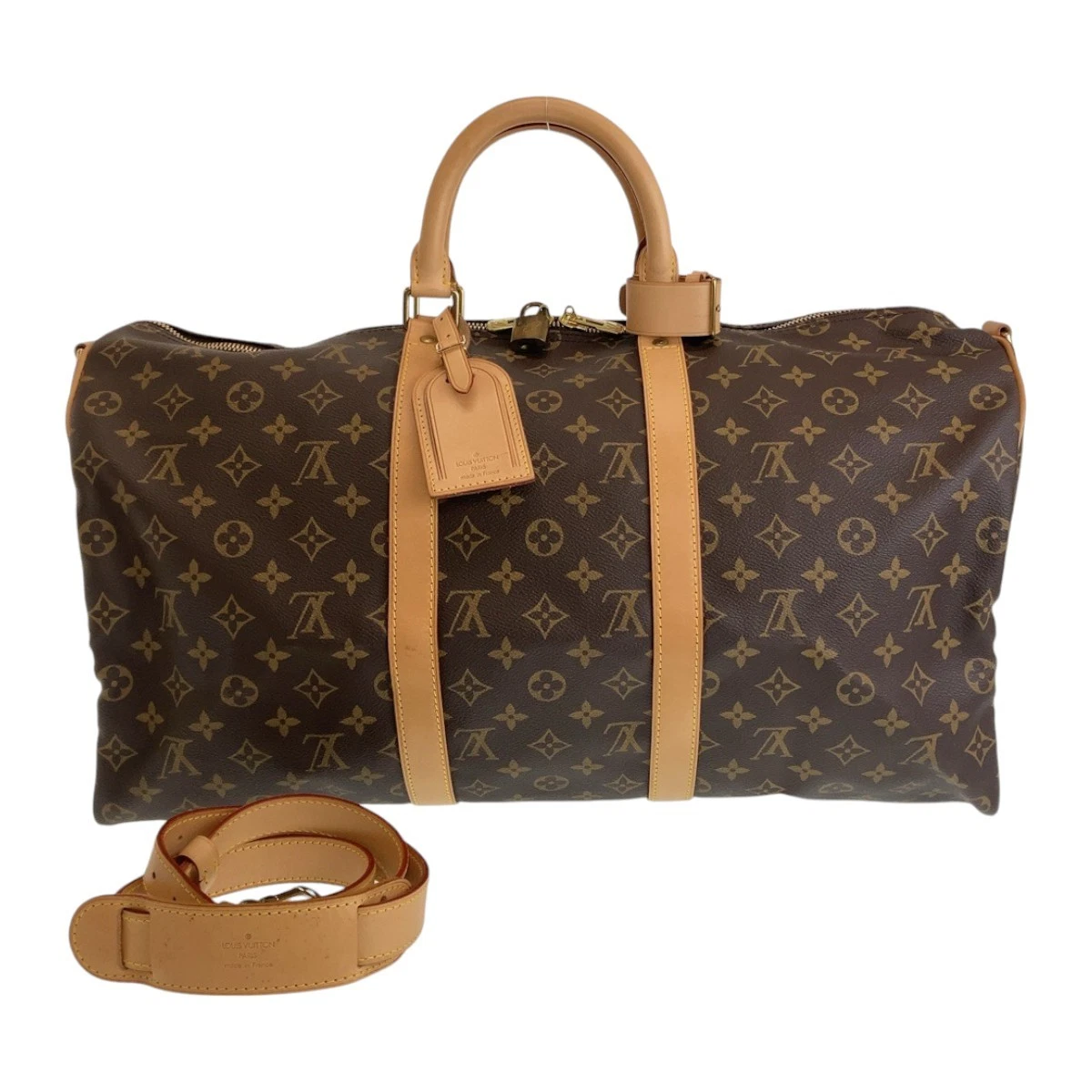 LOUIS VUITTON（LV） Borsa a tracolla Louis Vuitton Monogram Keepall Bandolier 50 M41416 borsa Boston 2 vie