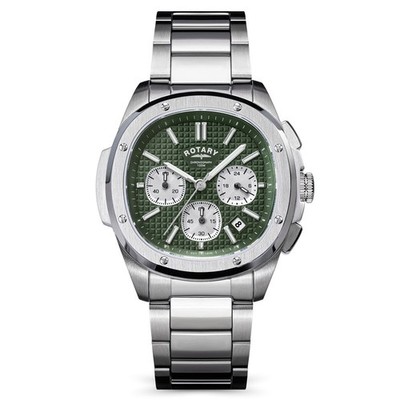 Rotary Herrenuhr RGB10029-24 Apex 100 grünes Zifferblatt Chronograph UVP 269,00 £