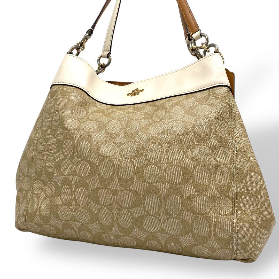 Coach Lexi One Shoulder Bag in Signature PVC Leather Style PCGI5Z