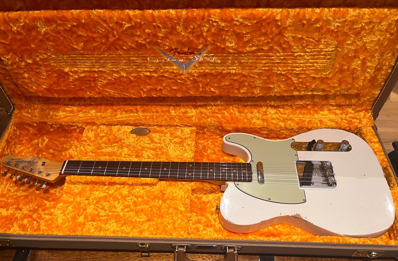 Fender Customshop LTD 1960 Telecaster Olympic White 2024