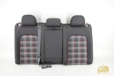 15-21 Volkswagen Golf Gti Rear Right Left Upper Seat Cushion Plaid Assy Oem 15-21 Volkswagen Golf Gti Rear Right Left Upper Seat Cushion Plaid Assy Oem