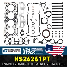 For Nissan Altima 02-06 Engine Cylinder Head Gasket Set W/ Bolts OEM HS26261PT