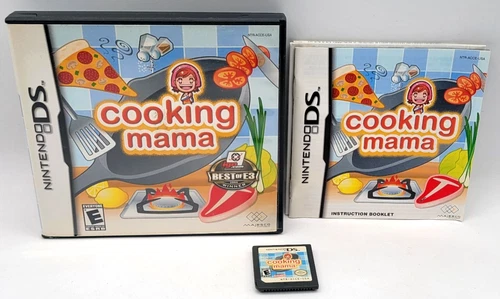 Cooking Mama CIB COMPLETE IN BOX (Nintendo DS, 2006) Authentic