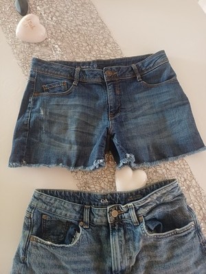 2 C&A Damen Jeansshorts 38 