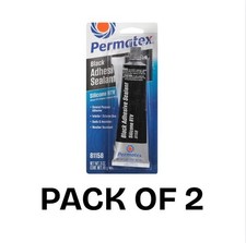 Permatex  Ultra Black  Maximum Oil Resistance RTV Silicone Gasket Maker 3 oz 2K