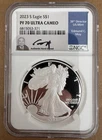 U.S. Mint American Eagle 2023 1 oz Silver Proof NGC PF 70 Ultra Cameo
