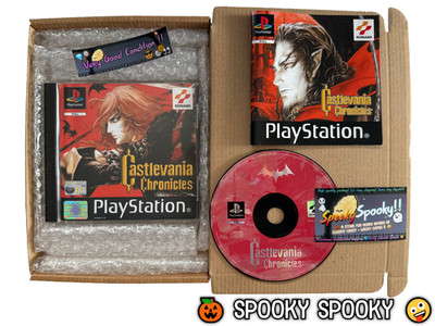 Castlevania Chronicles PS1 - UK PAL sehr guter Zustand CIB - hochwertige Verpackung - Tracked