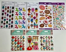 Jolee, Sticko & The Paper Studio Stickers, SWEET TREATS & More Theme, YOU PICk
