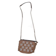 Zara, Umhängetasche, Damen, Braun/Weiß/Gold, 21, 6, 16 cm #pnC