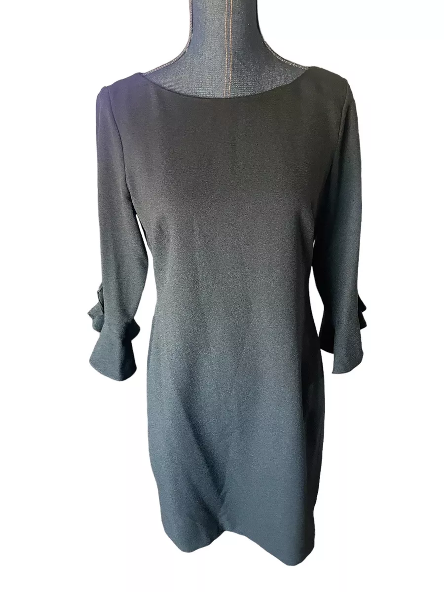 Karl lagerfeld lynn ruffle clearance dress