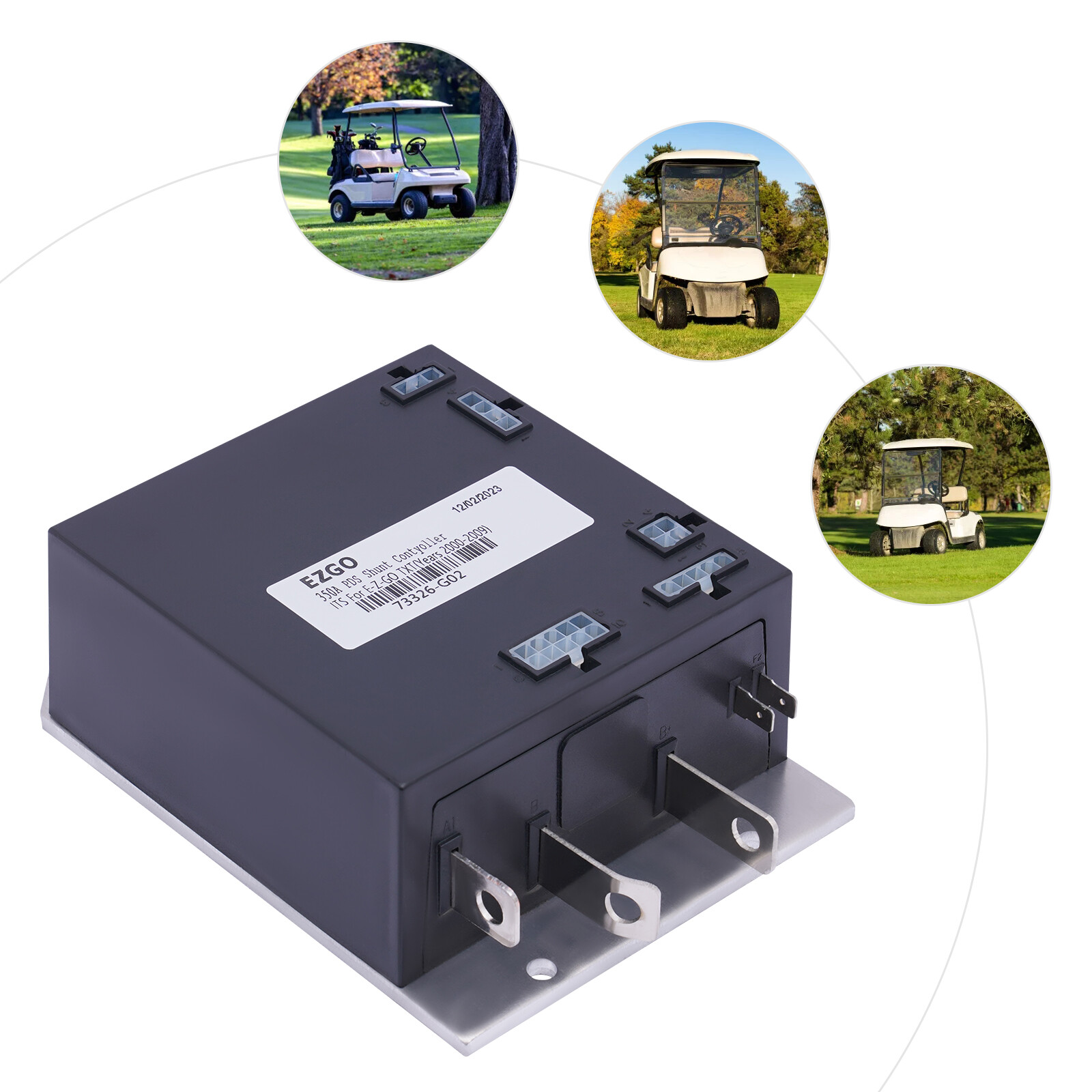 36V 350A EZGO TXT Golf Cart Motor Controller 73326-G02 73326G07 2000-2009