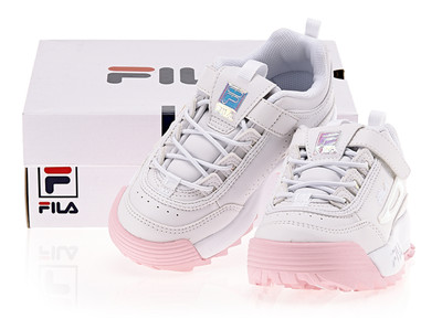 kids pink fila