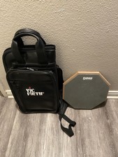 Vic Dirty Drum Stick Bag W/Evans Real Feel Pr...