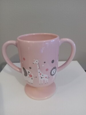 Childs Migi Pink Two Handle Cup