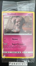 Carte Pokemon SNUBBULL SM200 Holo PROMO Soleil et Lune SL FR NEUF SCELLE