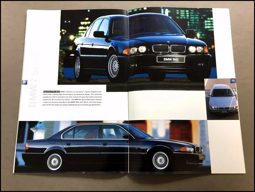 1997 BMW 36-page Car Brochure Catalog 540i 318ti 850Ci 840Ci 740i M3 328i Z3 Foto 4 de 4
