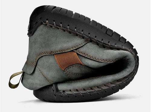 Handmade Leather Shoes Mens Casual Loafers Flat Driving Shoes Slip on Moccasins - Bild 22 von 28
