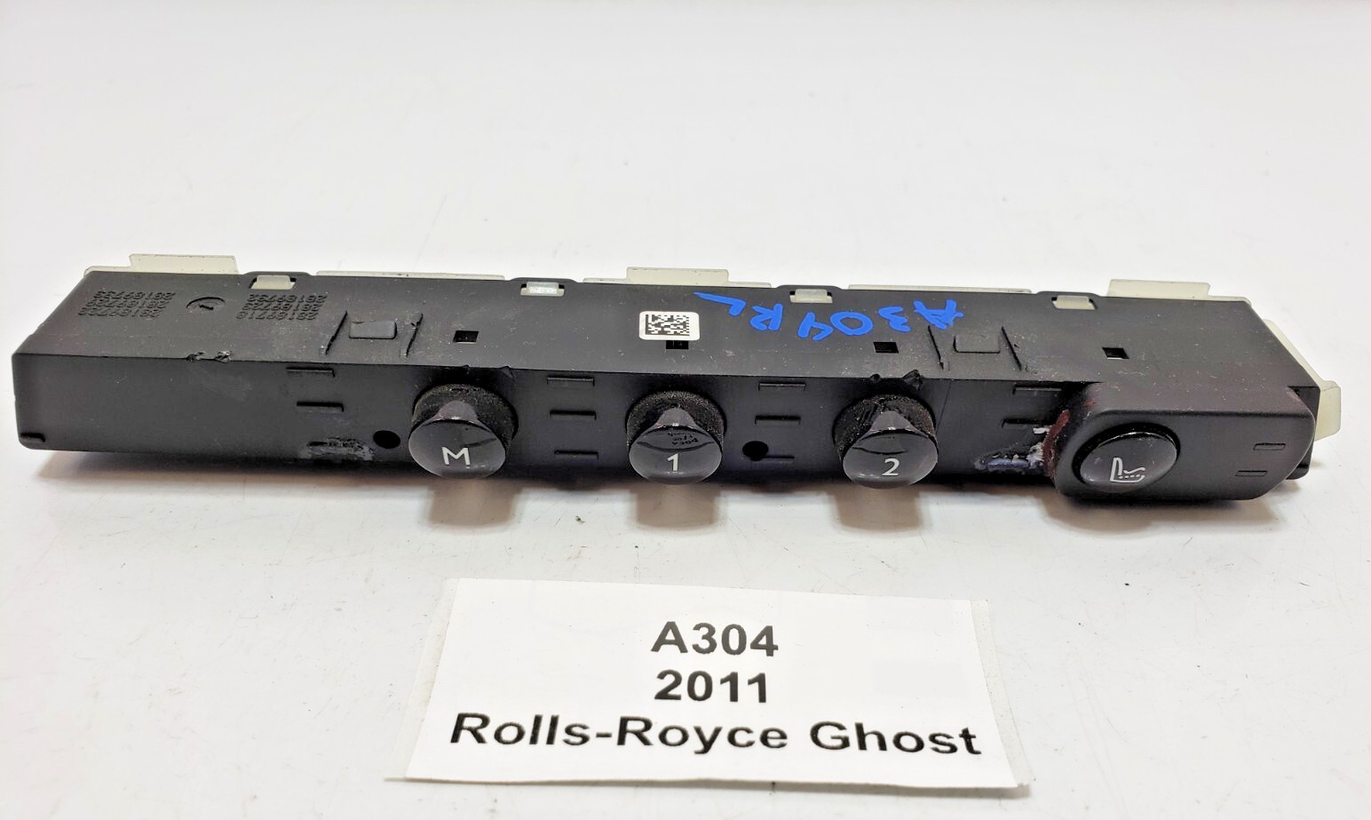 ✅ 2010-2014 OEM Rolls Royce Ghost RR4 Rear Left Driver Memory Switch Panel