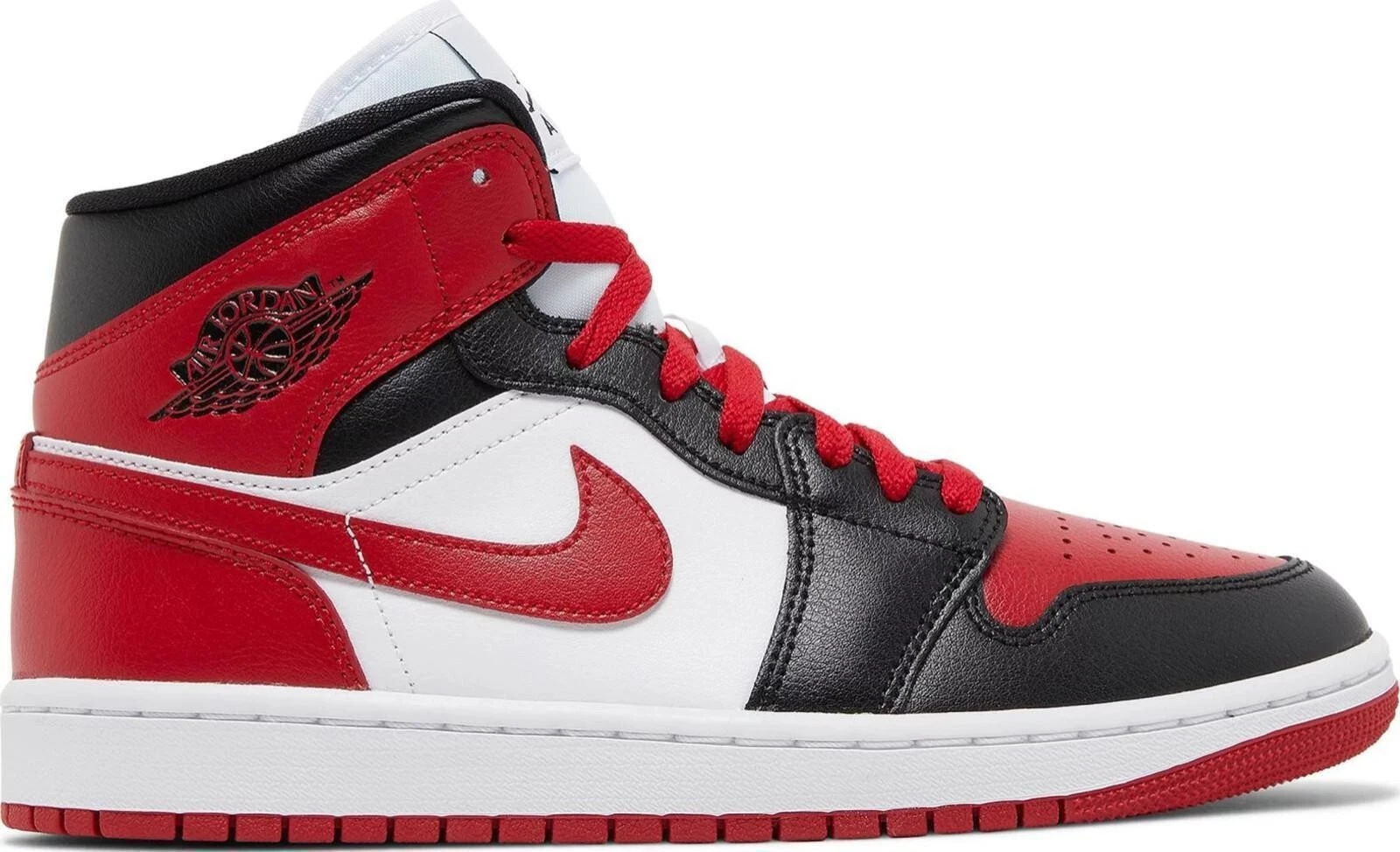 Jordan 1 Mid Bred Toe for Sale | Authenticity Guaranteed | eBay