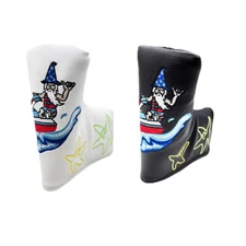 Surfing Geezer Golf Head Cover Magnetic Replaceable Golf Club Blade Putter Head