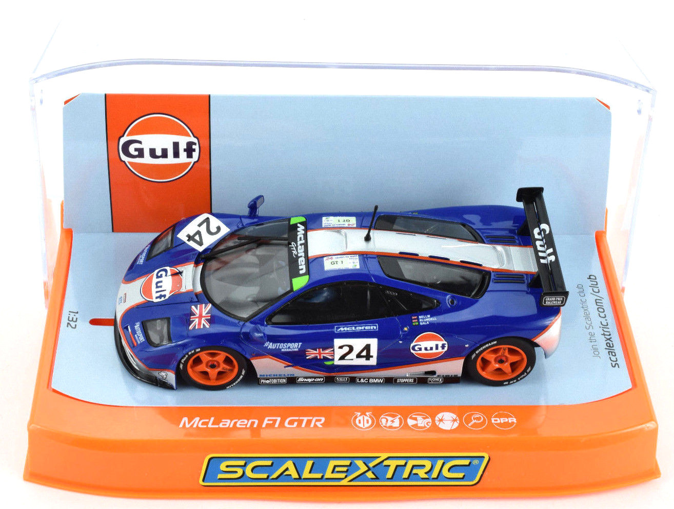 scalextric mclaren f1 gtr