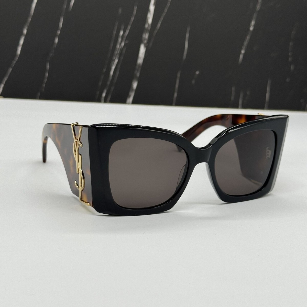 NEW SAINT LAURENT BLAZE SLM119 003 OVERSIZED SUNGLASSES  display picture 2