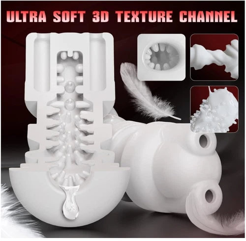 Masturbatoren für Männer Automatische Freisprecheinrichtung Schubschale Rotate Stroker Cup Gleitmittel - Bild 8 von 10