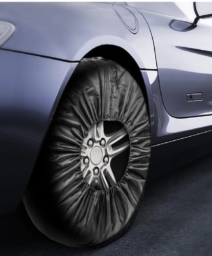 Universal Spare Tire Cover Case Polyester Car Tyre Storage Bags Wheel Protector - Picture 9 of 25
