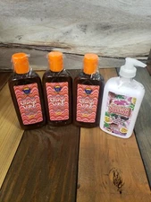 3PK European Gold Orange Crush Hot Bronzer Tanning Lotion Sweet Pea Moisturizer