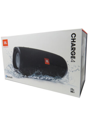Gepolijst compact vocaal JBL Charge 4 Portable Waterproof Wireless Bluetooth Speaker Black Authentic  34722822145 | eBay