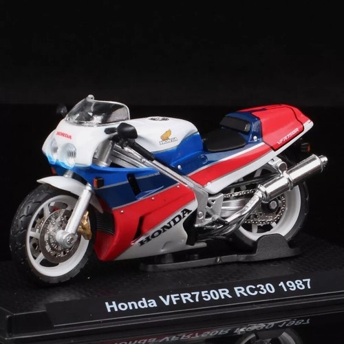1/24 Tiny Scale Honda VFR750R RC30 1987 Diecast Motorcycle Model Racing Bike Toy - Picture 6 of 12