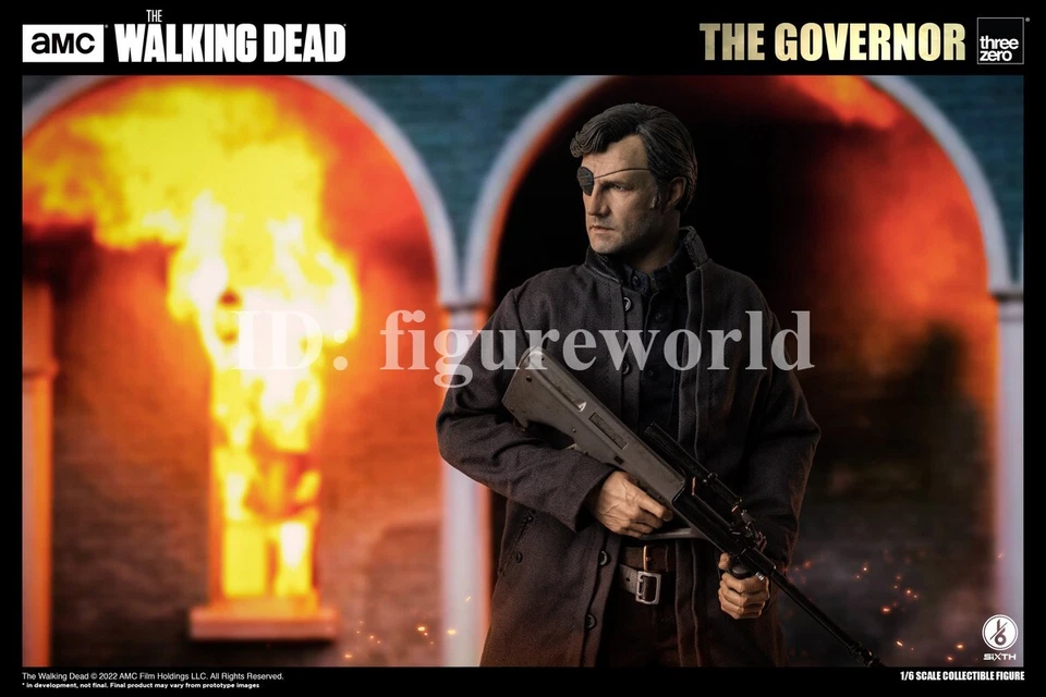 Threezero 3Z04720W0 1/6 The Walking Dead The Governor Male Action Figure Model - Image 4 of 4
