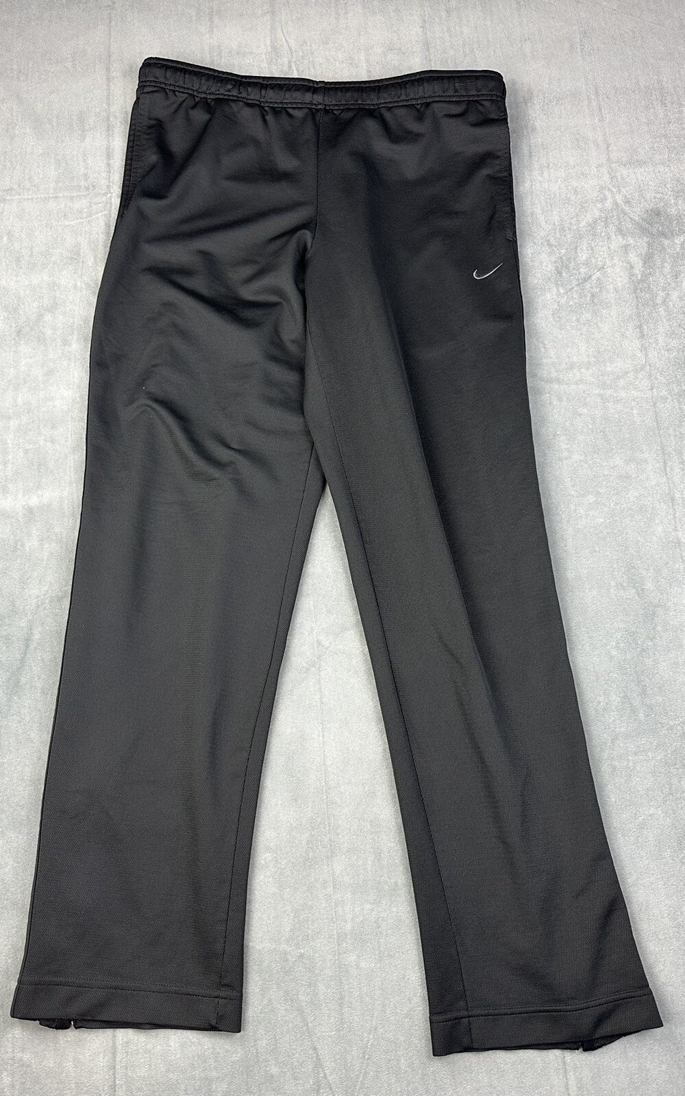 Nike Dri Fit Track Activewear Running Pants Ankle Zip 620067 Mens Sz M